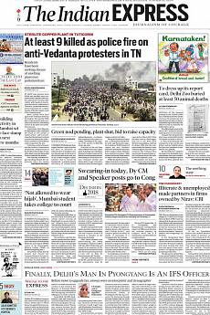 The Indian Express Mumbai - May 23rd 2018