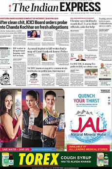 The Indian Express Mumbai - May 31st 2018