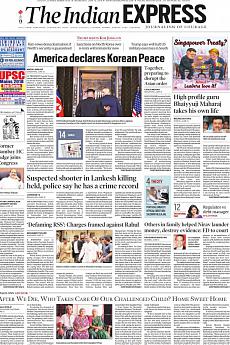 The Indian Express Mumbai - June 13th 2018