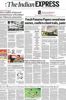 The Indian Express Mumbai - June 21st 2018