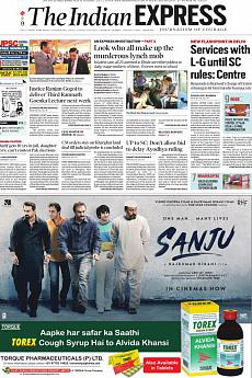 The Indian Express Mumbai - July 7th 2018