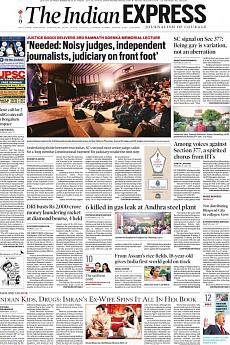 The Indian Express Mumbai - July 13th 2018