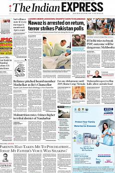 The Indian Express Mumbai - July 14th 2018