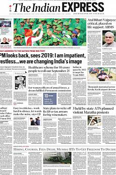 The Indian Express Mumbai - August 16th 2018