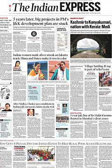 The Indian Express Mumbai - August 27th 2018
