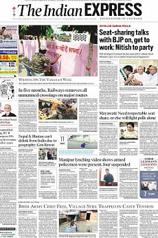 The Indian Express Mumbai - September 17th 2018