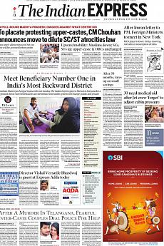 The Indian Express Mumbai - September 21st 2018