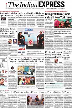 The Indian Express Mumbai - September 22nd 2018