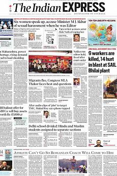 The Indian Express Mumbai - October 10th 2018