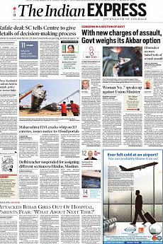 The Indian Express Mumbai - October 11th 2018