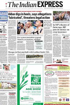 The Indian Express Mumbai - October 15th 2018