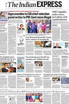The Indian Express Mumbai - October 26th 2018