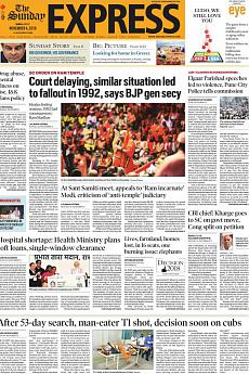 The Indian Express Mumbai - November 4th 2018
