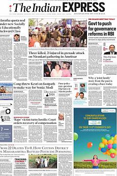 The Indian Express Mumbai - November 19th 2018
