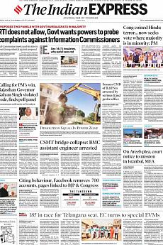 The Indian Express Mumbai - April 2nd 2019
