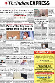 The Indian Express Mumbai - April 4th 2019
