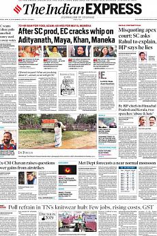 The Indian Express Mumbai - April 16th 2019