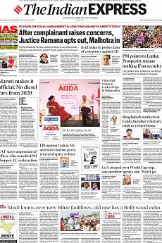 The Indian Express Mumbai - April 26th 2019