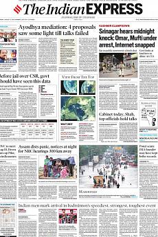 The Indian Express Mumbai - August 5th 2019