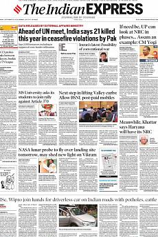 The Indian Express Mumbai - September 16th 2019