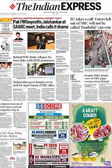 The Indian Express Mumbai - September 27th 2019