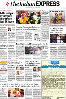 The Indian Express Mumbai - October 16th 2019