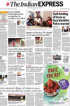 The Indian Express Mumbai - October 19th 2019