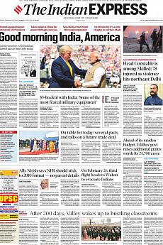The Indian Express Mumbai - February 25th 2020