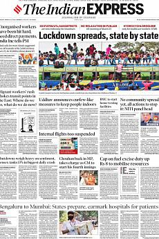 The Indian Express Mumbai - March 24th 2020