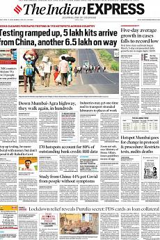 The Indian Express Mumbai - April 17th 2020