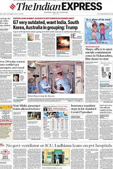 The Indian Express Mumbai - June 1st 2020