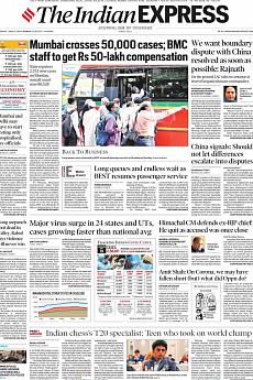 The Indian Express Mumbai - June 9th 2020