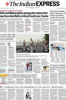 The Indian Express Mumbai - June 12th 2020