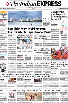 The Indian Express Mumbai - June 13th 2020