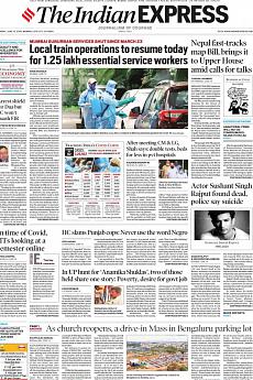 The Indian Express Mumbai - June 15th 2020