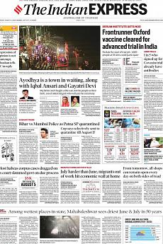The Indian Express Mumbai - August 4th 2020