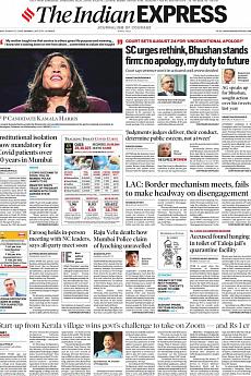The Indian Express Mumbai - August 21st 2020