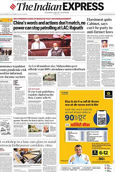 The Indian Express Mumbai - September 18th 2020