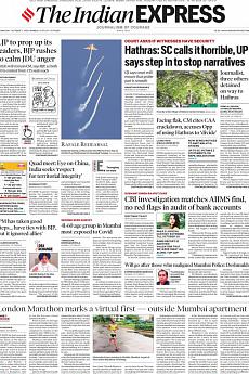 The Indian Express Mumbai - October 7th 2020