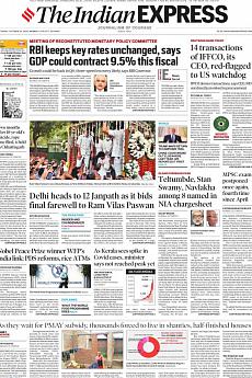 The Indian Express Mumbai - October 10th 2020