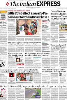The Indian Express Mumbai - October 29th 2020