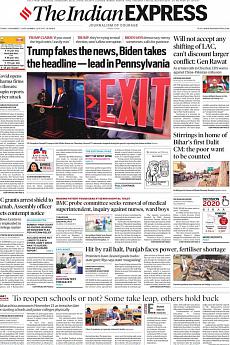 The Indian Express Mumbai - November 7th 2020
