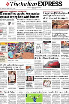The Indian Express Mumbai - January 15th 2021