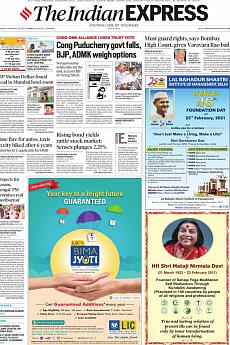 The Indian Express Mumbai - February 23rd 2021