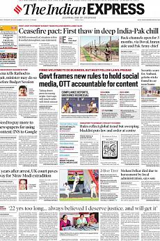 The Indian Express Mumbai - February 26th 2021