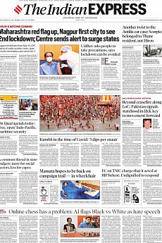 The Indian Express Mumbai - March 12th 2021