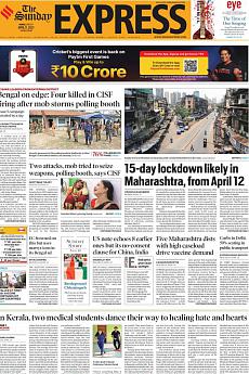 The Indian Express Mumbai - April 11th 2021