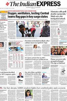 The Indian Express Mumbai - April 12th 2021