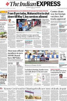 The Indian Express Mumbai - April 14th 2021