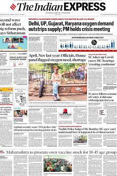 The Indian Express Mumbai - April 23rd 2021
